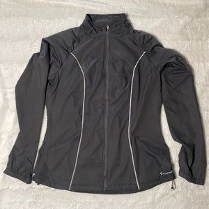 Moving Comfort Dark Gray Lightweight Windbreaker